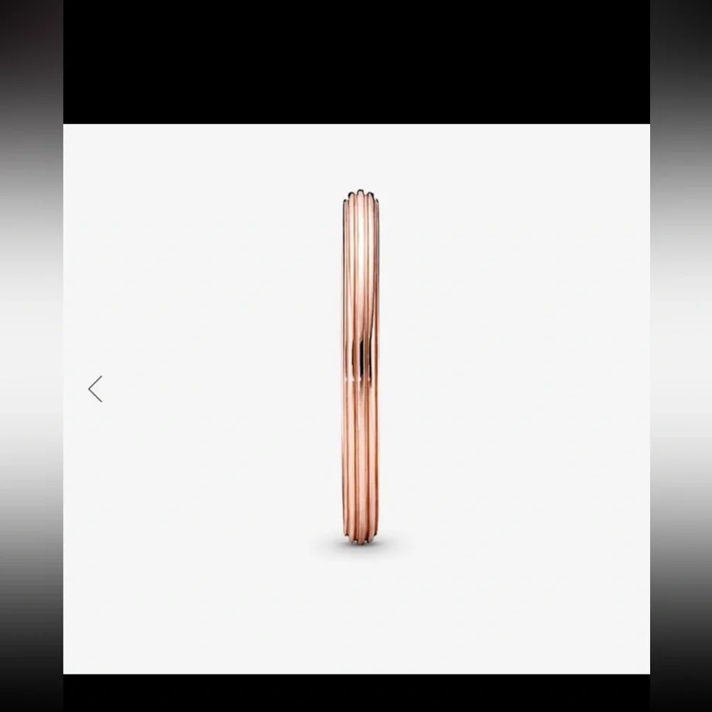 Pandora ME Ring 14k rose gold plating size 9 authentic verified at store